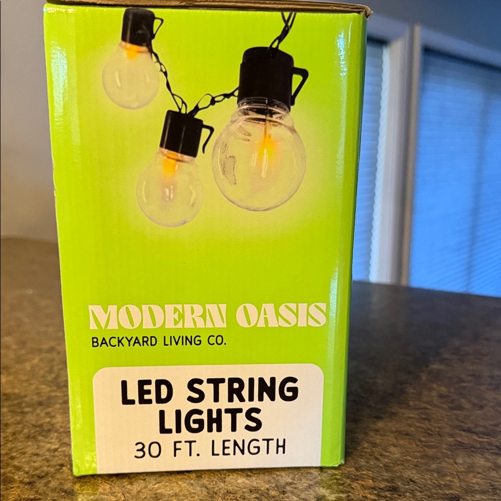 LED String Lights - Warm Yellow - Picture 2 of 8
